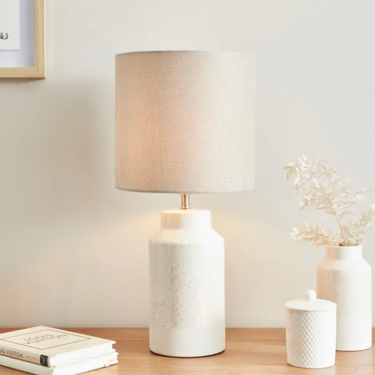 Dorma Purity Ceramic Table Lamp