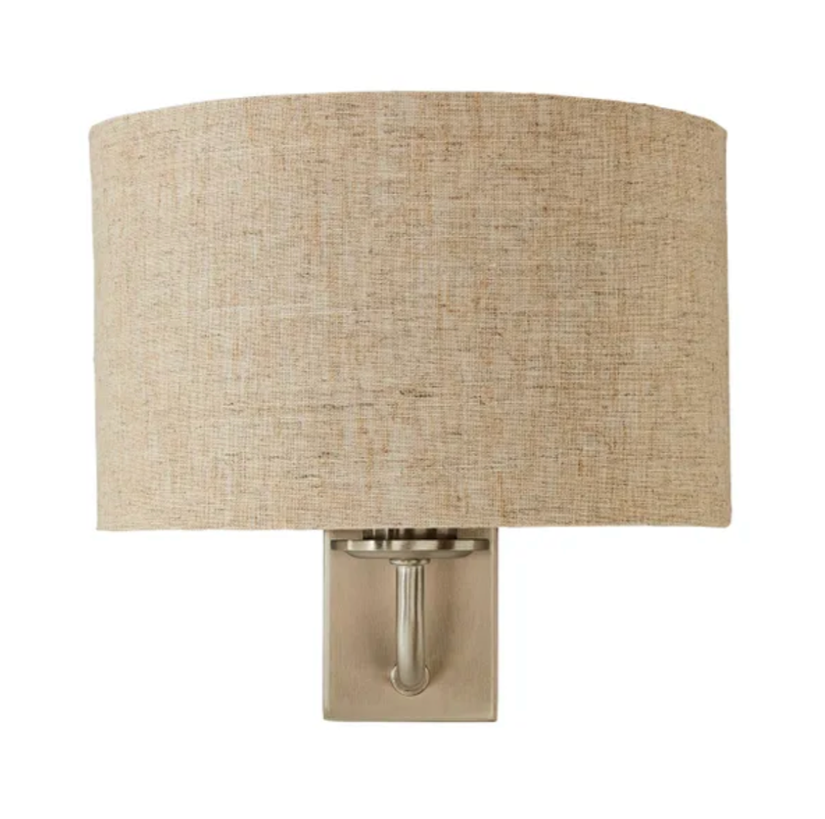Preston Ivory Linen Shaded Wall Light