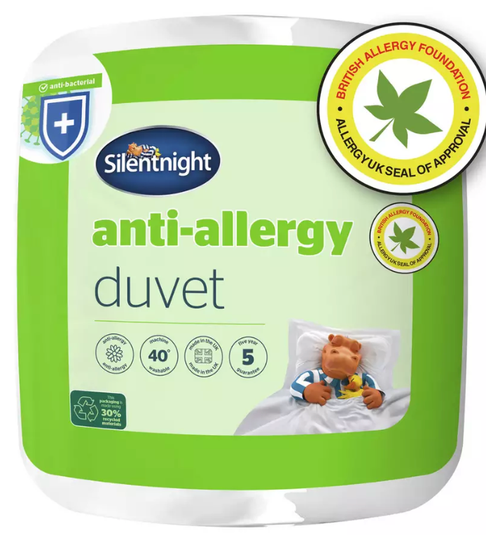 Silentnight Anti-Allergy 13.5 Tog Duvet - Kingsize
