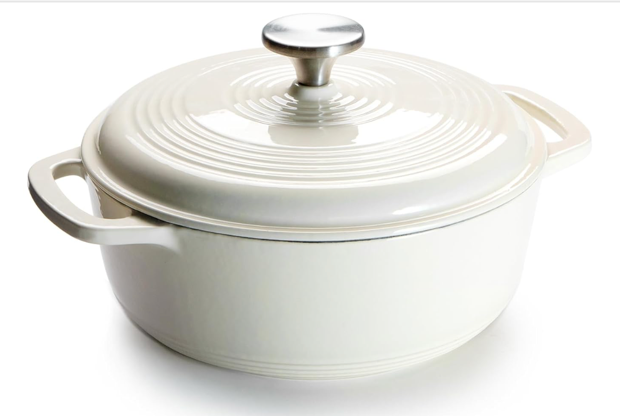 Casserole Dish With Lid, 22cm 3L White