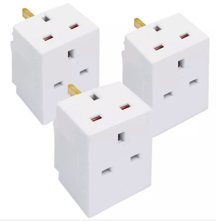 2-Way Adaptor Triple Pack