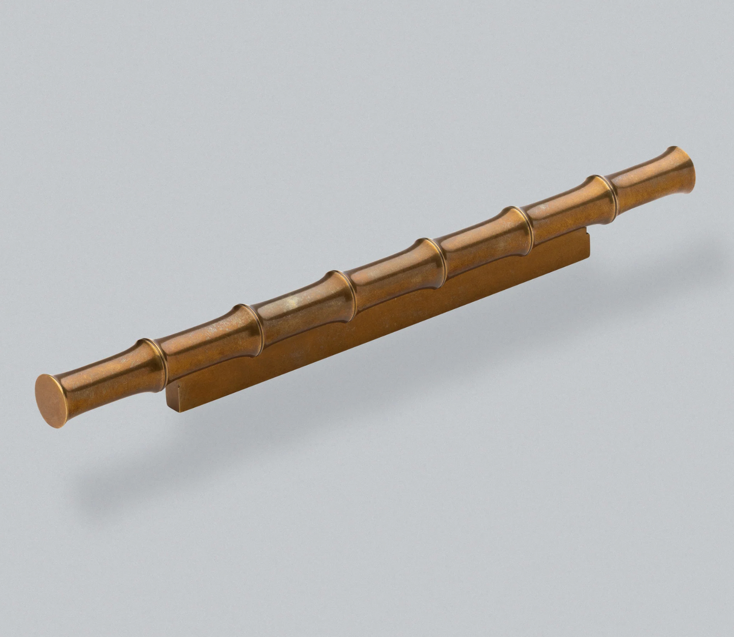 Ark Pull Handle Burnished Brass (Waxed), 160mm