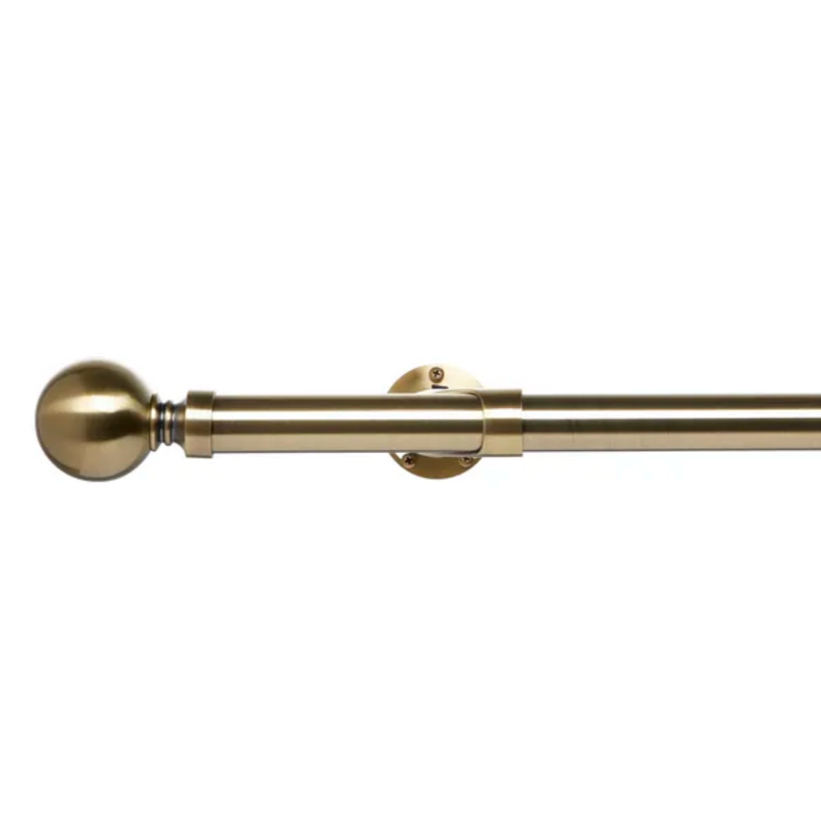 Ashton Room Darkening Extendable Metal Eyelet Curtain Pole