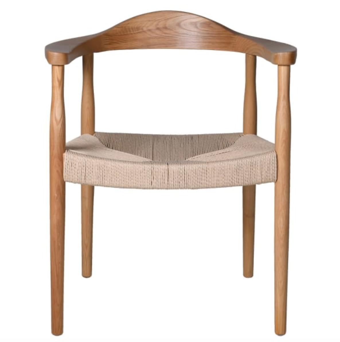 Natural Rope Seat Dining Chair 760 X 630 X 540mm