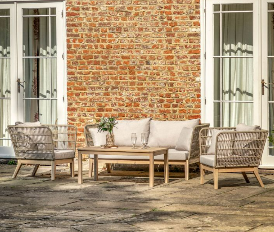 Cataldo Lounge Set, Natural