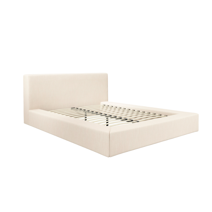 Soho White Clay King Bed D2370 x W1870 x H910