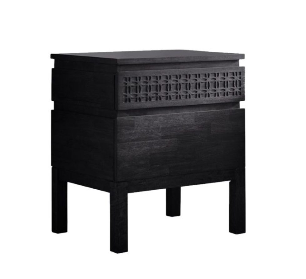 Boho Boutique Bedside 2 Drawer Chest