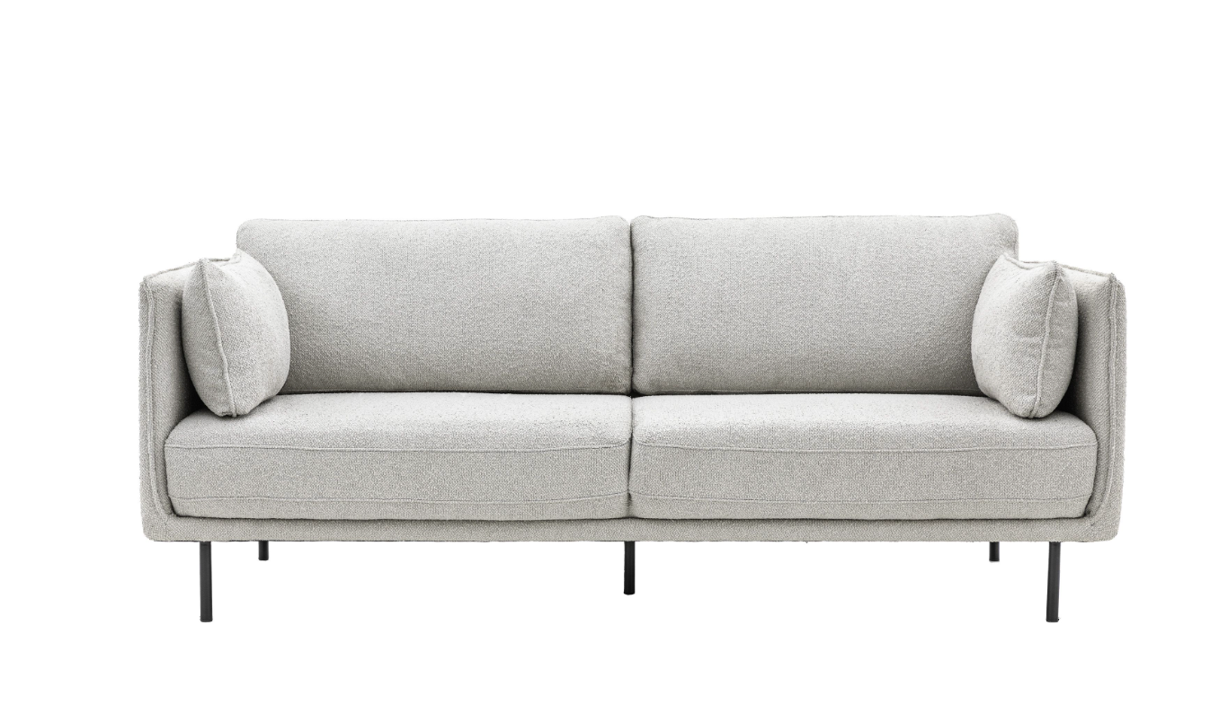 Wigmore Sofa Cool Natural Boucle