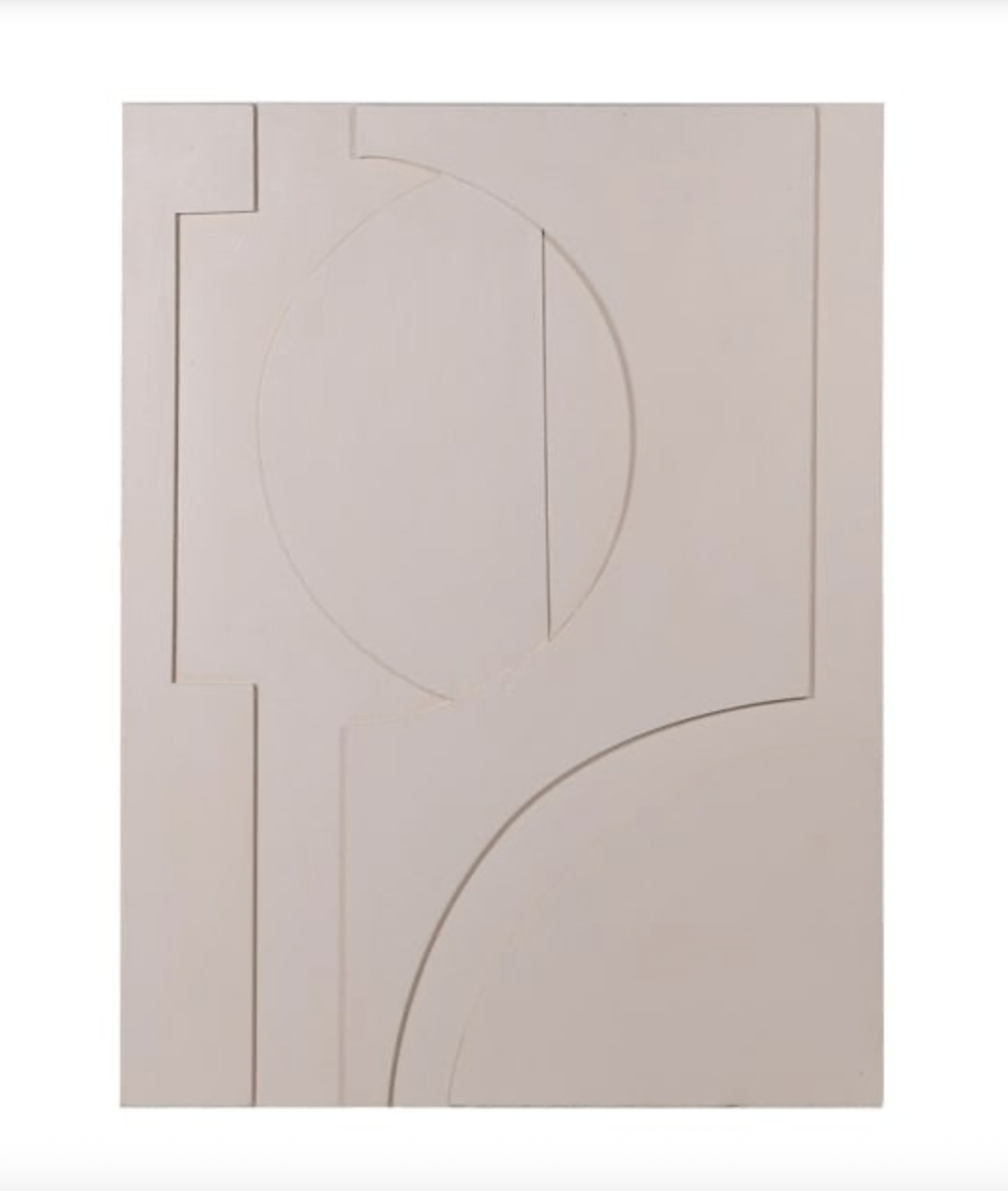 Beige Abstract Canvas,H120 X W90CM