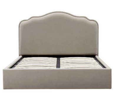 Wiltshire Ottoman Storage Bed - Stone, King size W198 x D220 x H124.5cm