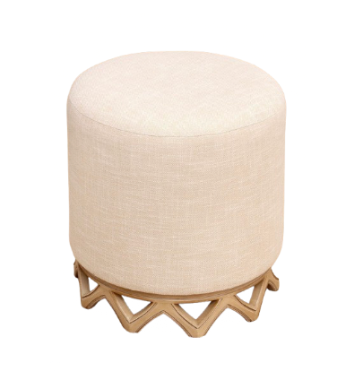 Voyage Maison Oak Clara Footstool 45.5 X 43 X43