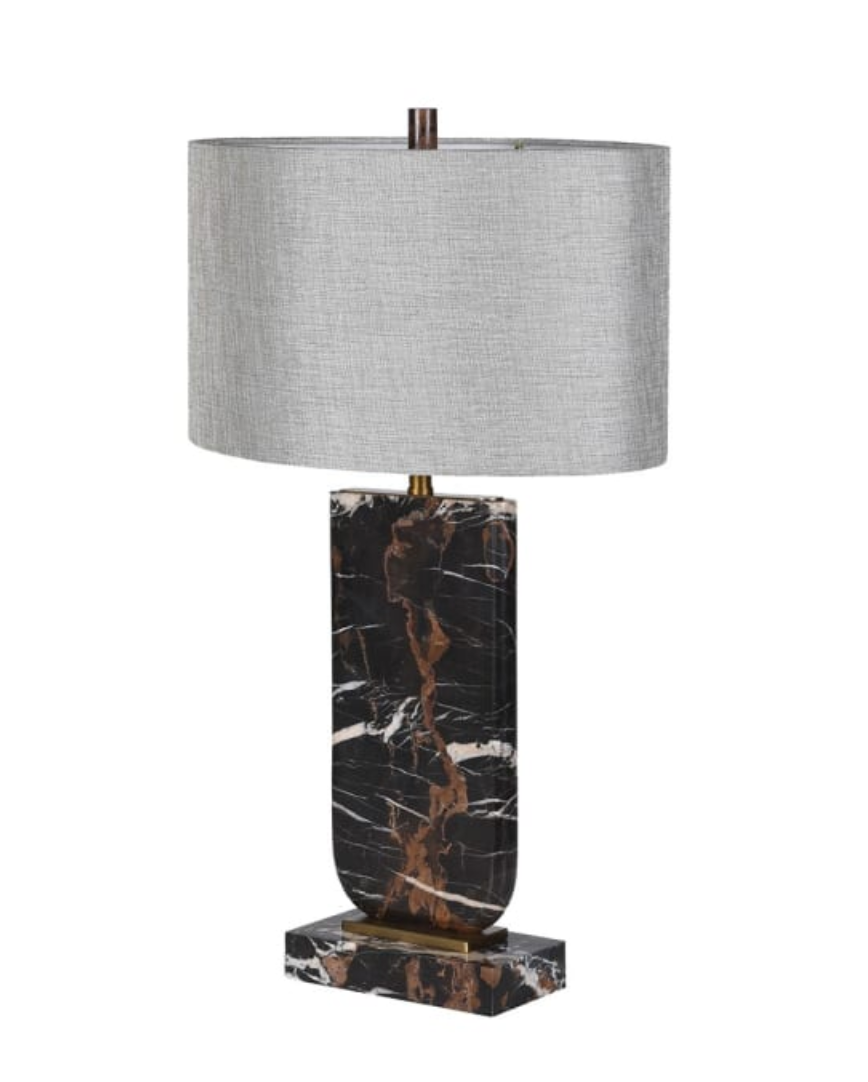 Afghan Marble Table Lamp 70X43X30CM
