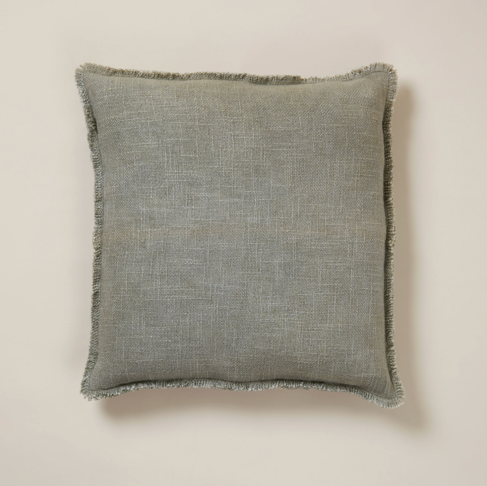 Bridie Linox Cushion, Sage 45 X 45 CM