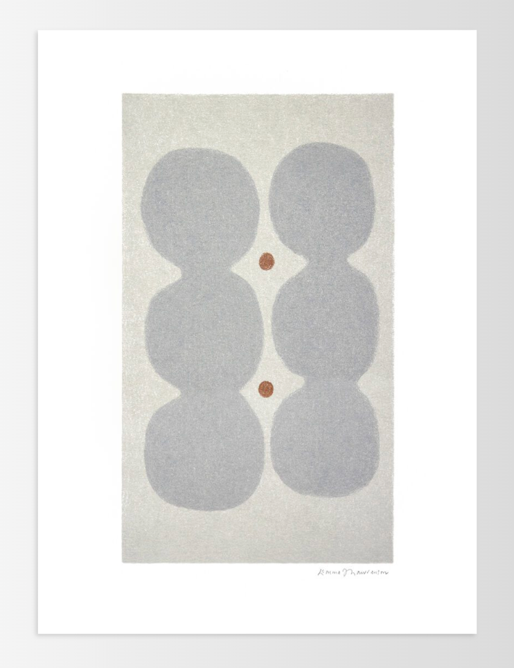 Emma Lawrenson, Moonstones 30 X 40 CM