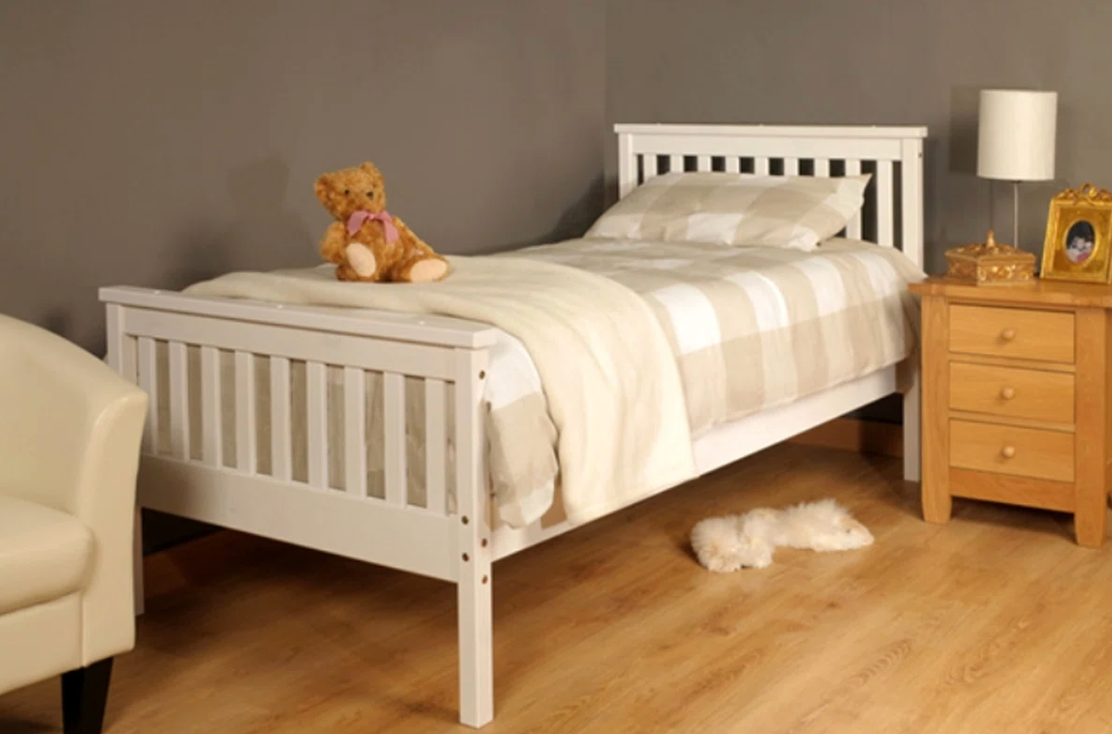 Shane Bed Frame, Single 82 X 98 X 196