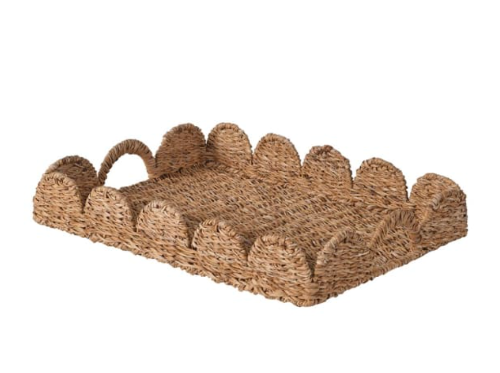 Scallop Seagrass Tray
