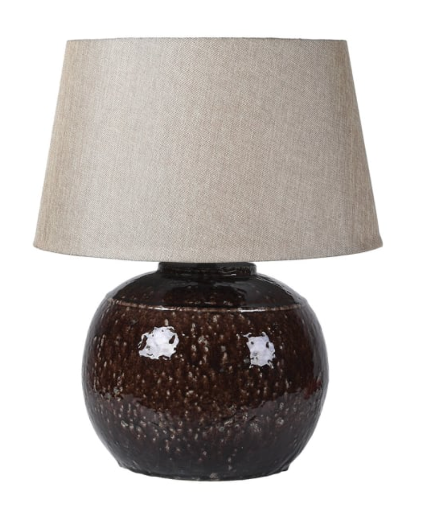 Pecan Glaze Table Lamp