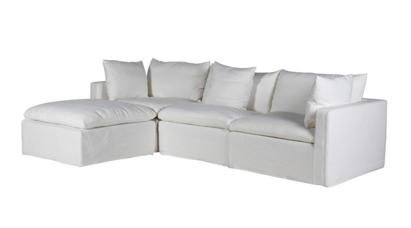 Arborio Sectional Sofa - 85 X 300 X 180 CM