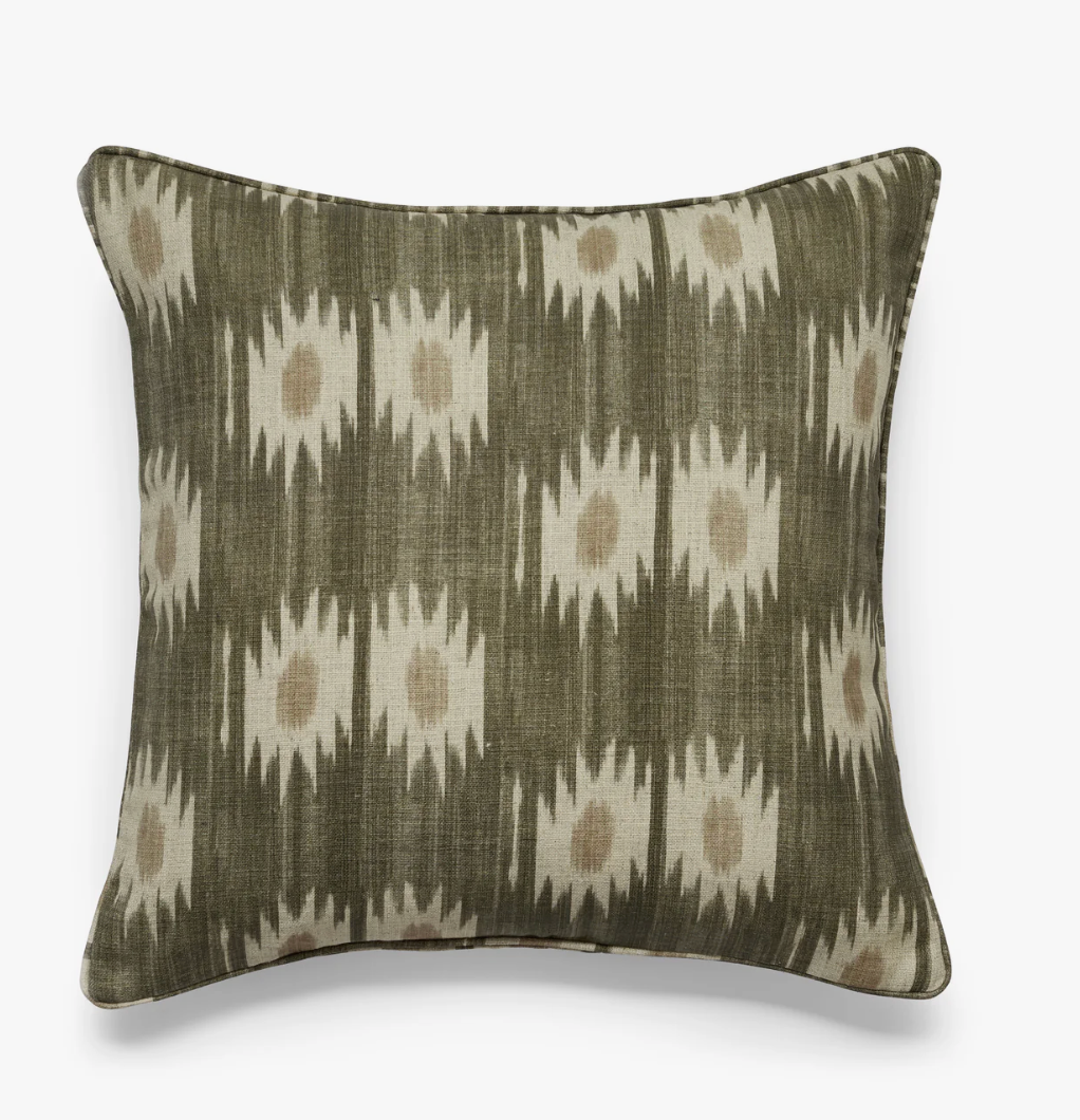 Akino Cushion Cover, Olive - 51 X 51 CM