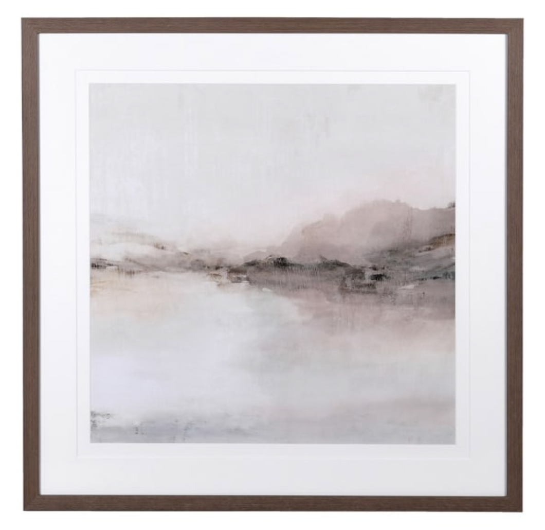 Morning Mist Framed Picture - H81 X W81 CM
