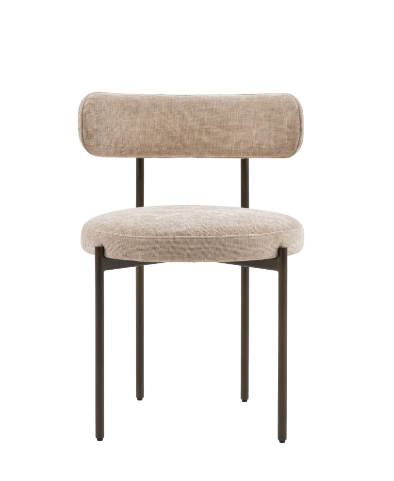 Aveley Dining Chair, Natural W52.5 X D51 X H75 CM