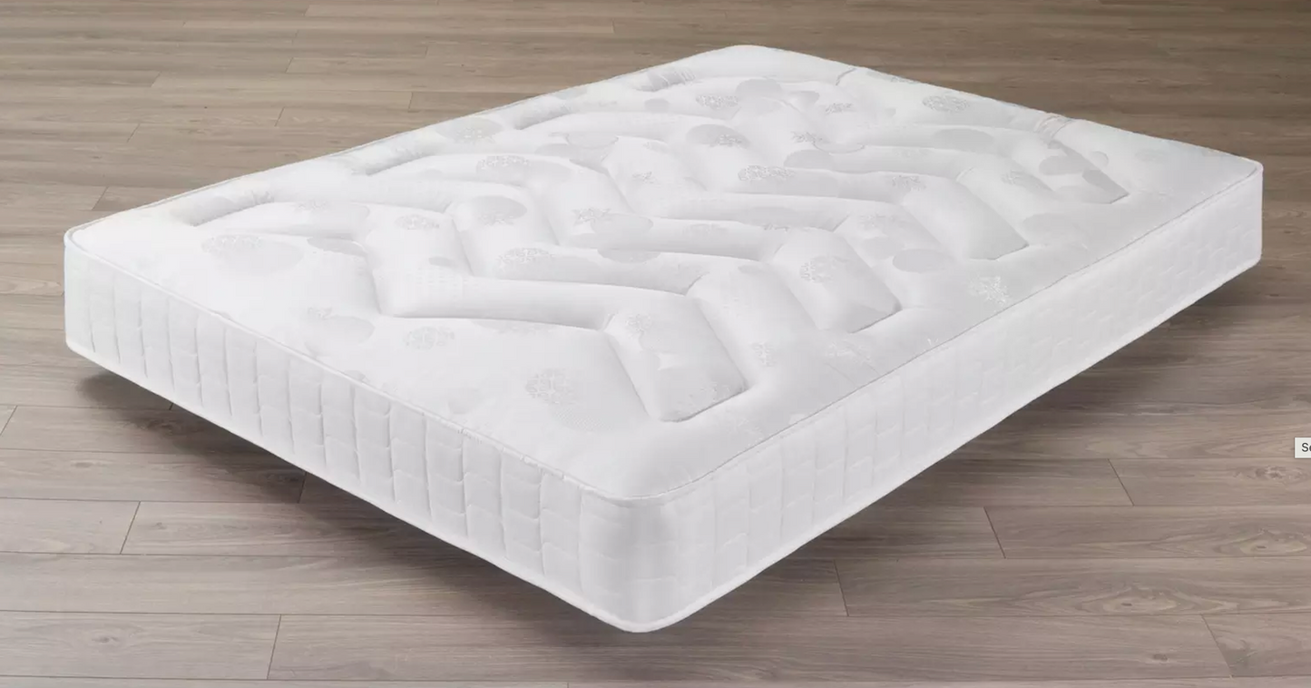 Argos Home Elmdon Open Coil Deep Ortho Small Double Mattress - W120 X H190 X D22CM
