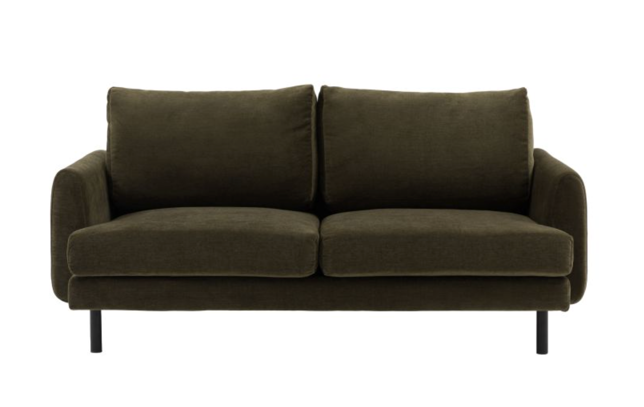 Clerkenwell Sofa 3 Seater, Verona Seaweed W182 X D93 X H80CM