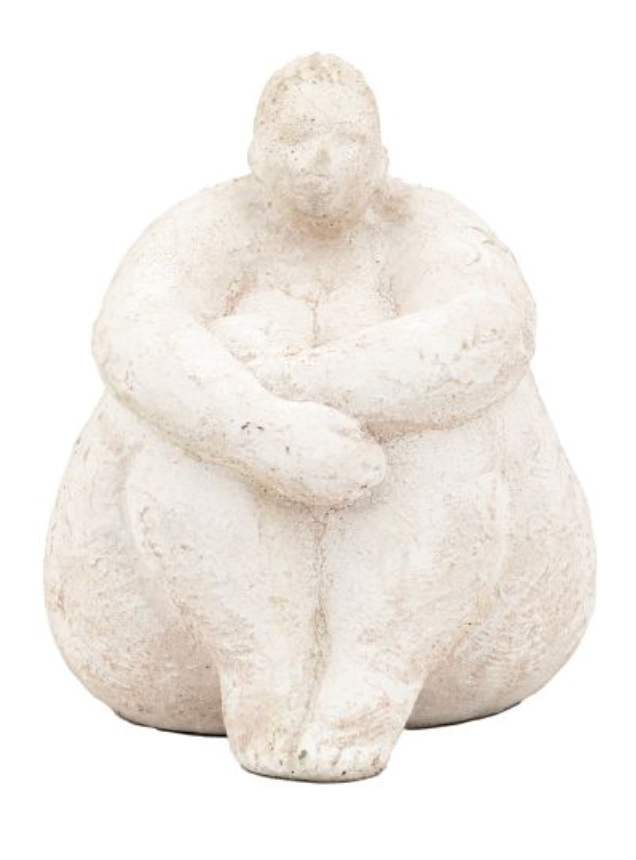 Lady Cement Decoration, Small