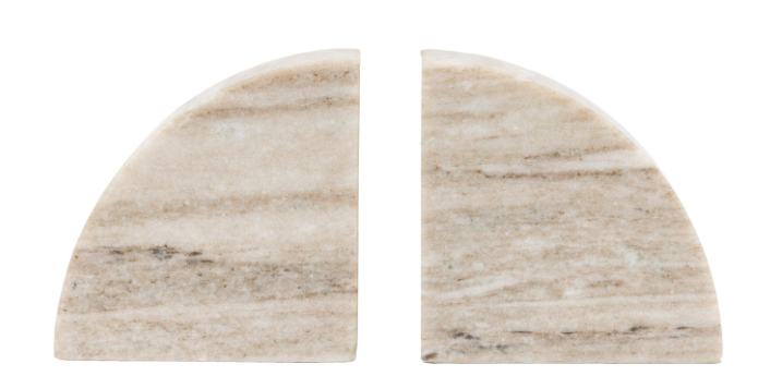 Tamera Marble Bookend Set of 2 Sandstone 150x150mm Sandstone