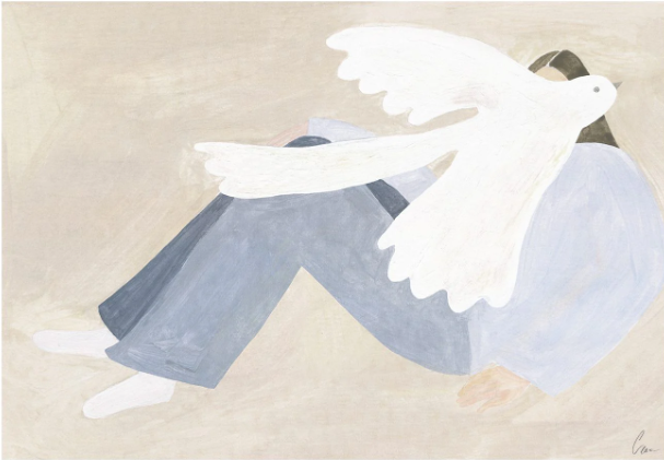 Clara Schicketanz, Bright Bird 30x40