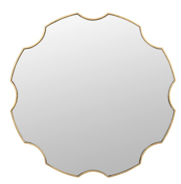 Cog Style Wall Mirror