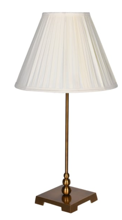 Slim T.lamp W/pleated Shade
