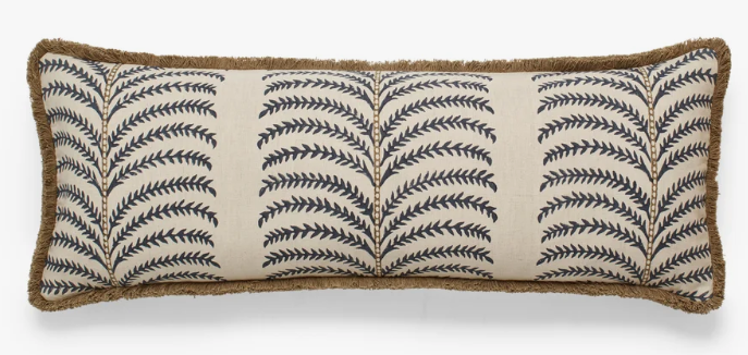 Areca Bolster Cushion - Air Force Blue
