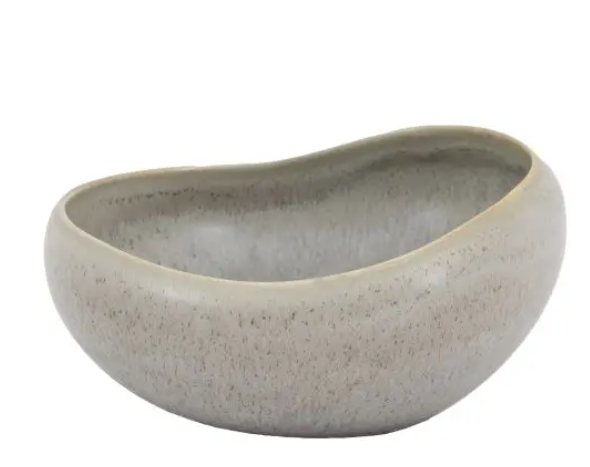 Pebble Glaze Bowl Dove Grey 4pk