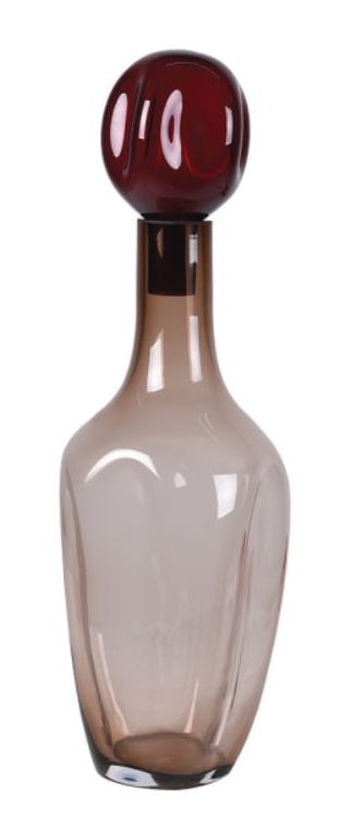 Large Valentina Bottle Vase with Ball Stopper
