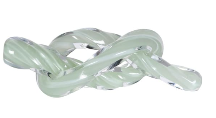 Eau De Nil Glass Knot