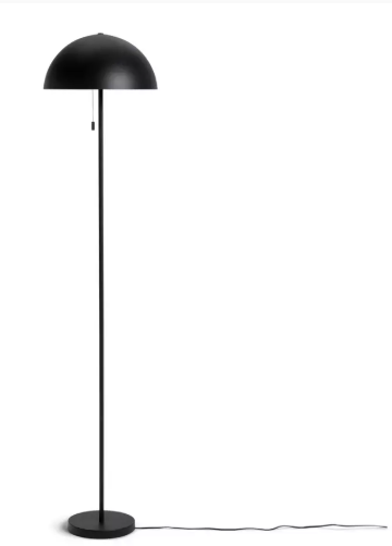 Habitat Modern Mushroom Floor Lamp - Black