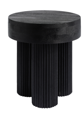 Torio Black Side Table