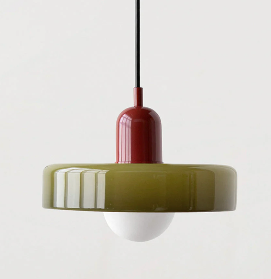 Bauhaus Glass Art Kitchen Island Ceiling Pendant Light