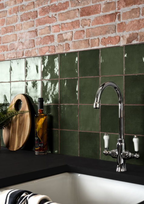Vernice Moss Tiles 13 X 13cm