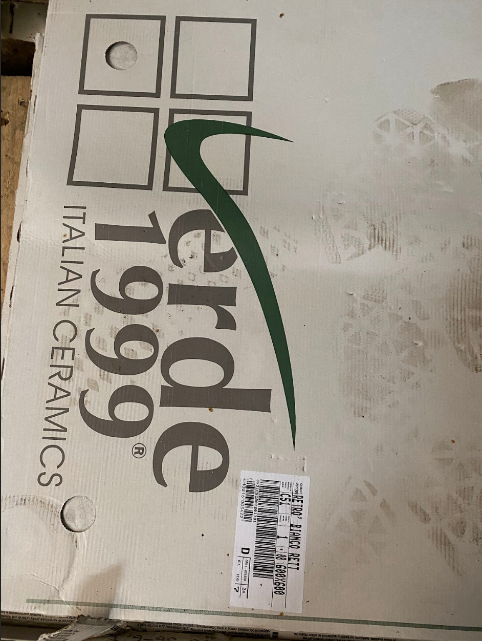 Retro Blanco Rett 60 x 60cm
