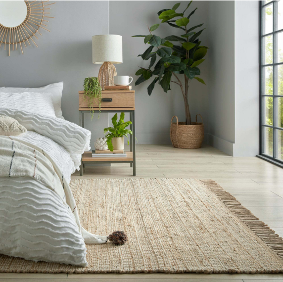Clio Jute Cotton Natural, 230 x 160cm