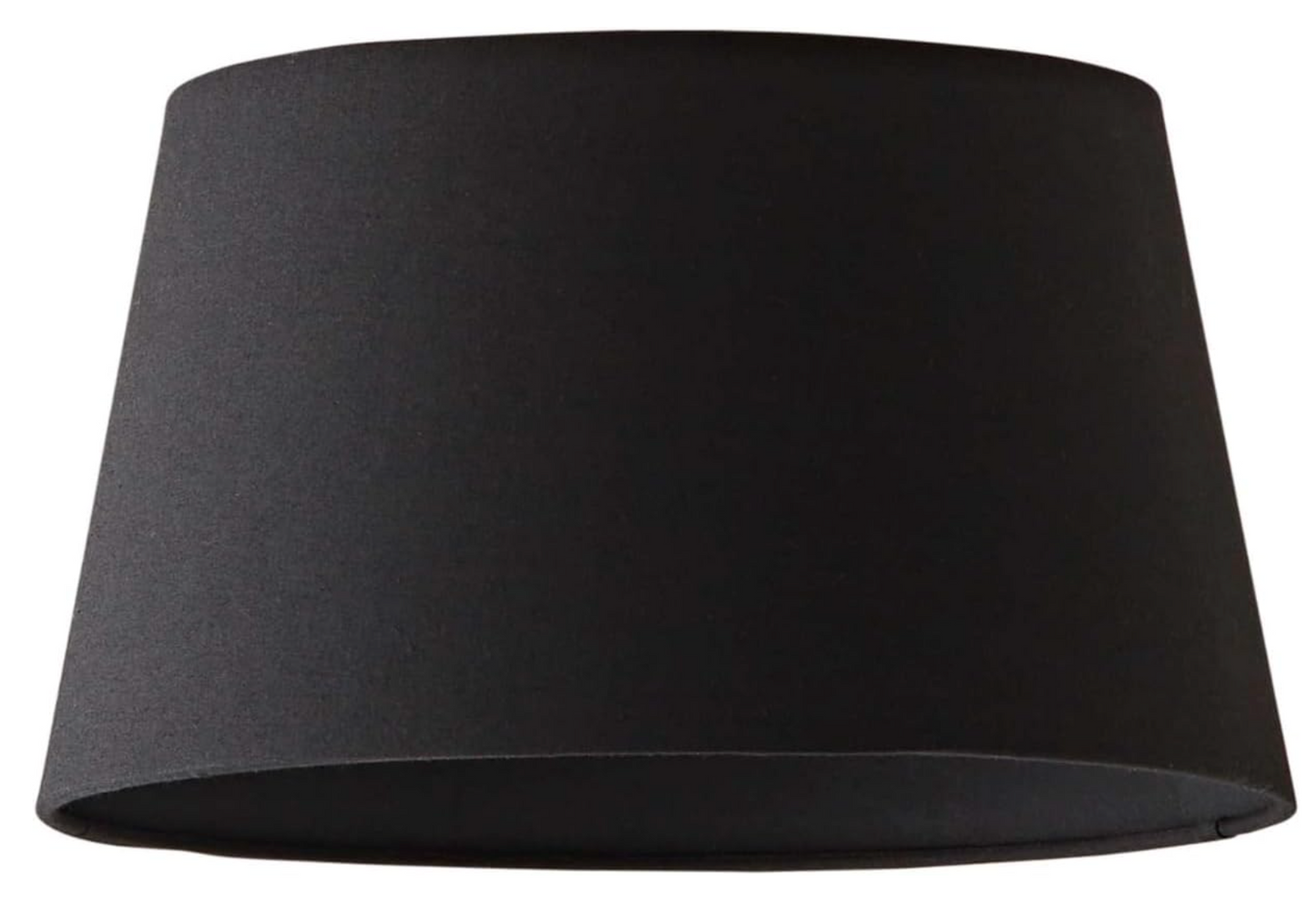 ValueLights | Aspen Black Tapered 25cm Easy Fit Pendant Lamp Shade
