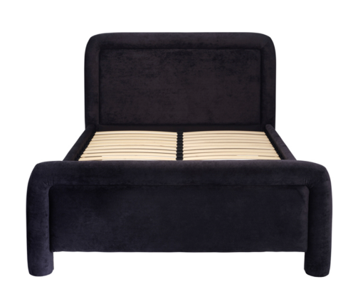Leonnie Black King Bed
