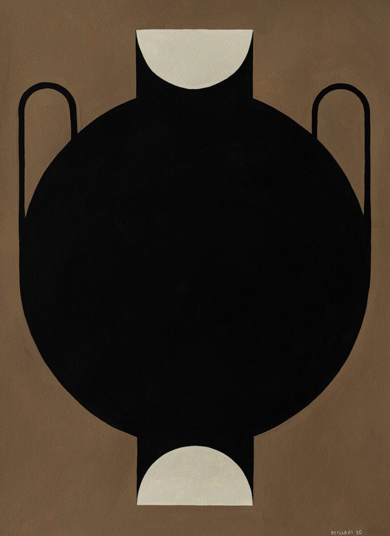 Silhouette Of A Vase 11 Studio Paradissi, 30x40cm