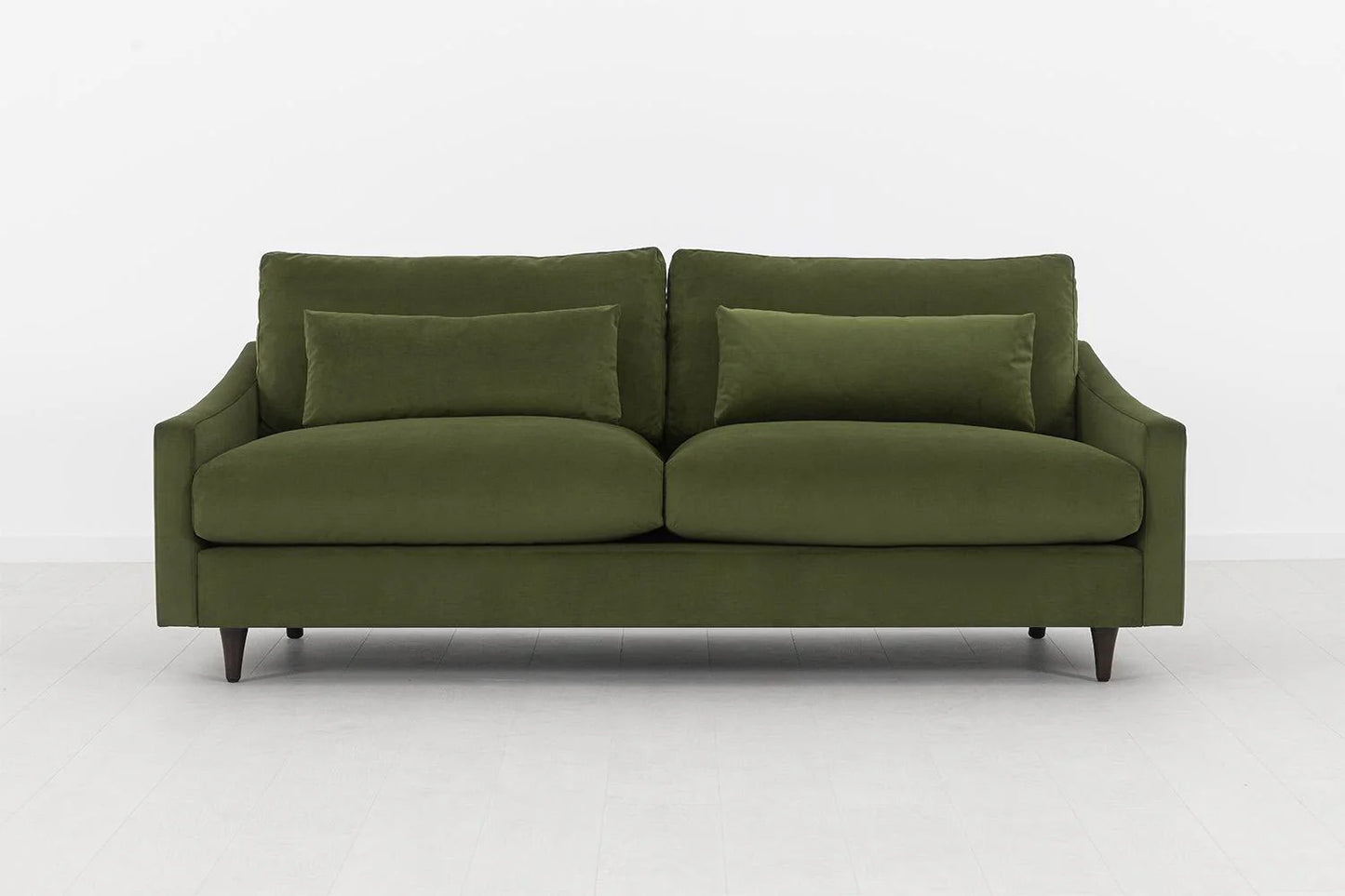 Model 07 3 Seater Sofa Vine, Velvet, 87x210x98cm
