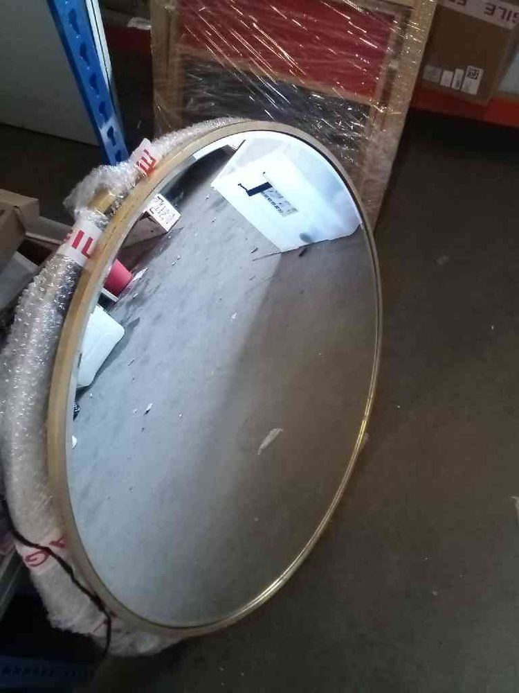 Apartment mirror - Gold 80cm
