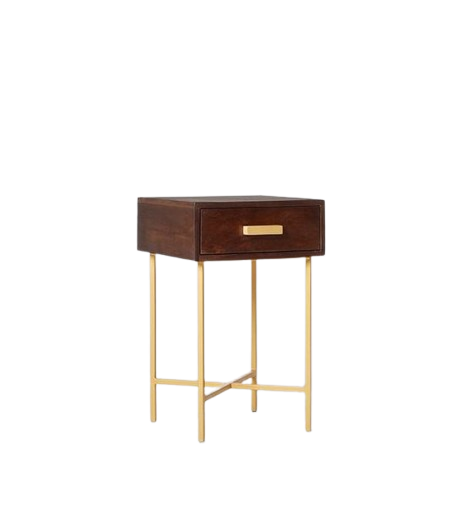 Swoon Bedside Table, 40x38x62cm