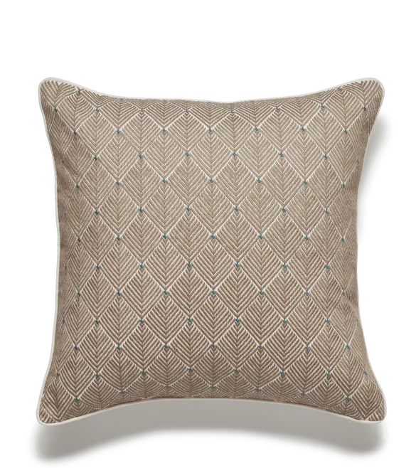 Hirkani Dot Cushion Cover – Flaxen, 51x51cm