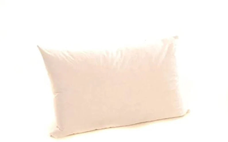 12" x 32" Duck Feather Cushion Pad Oblong Rectangle Cushion Inner Pad Insert